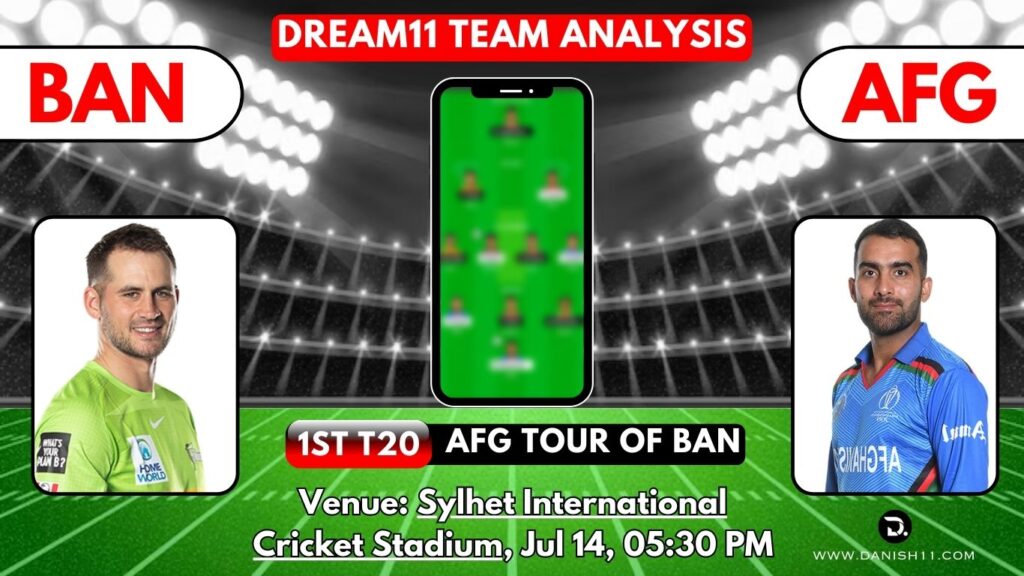 BAN VS AFG 1st T20I Dream 11 Prediction