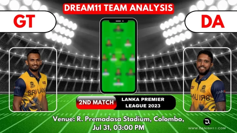 GT VS DA Dream11 Prediction Today Match Perfect Playing 11, Pitch Report, Injury Update, Dream11 Team Today, Fantasy Cricket Tips