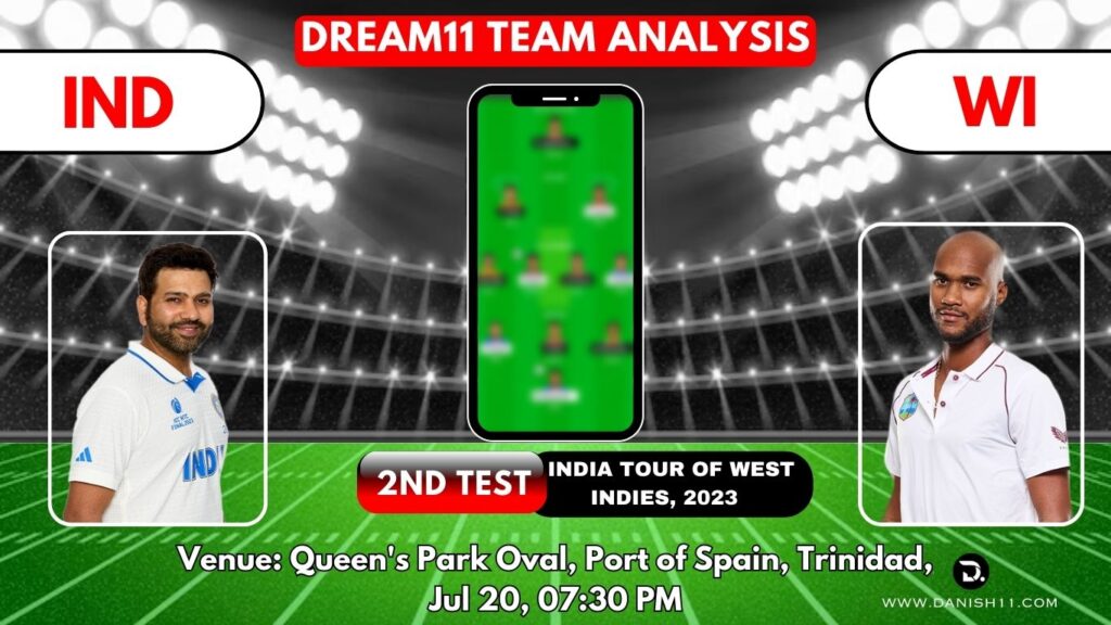 IND VS WI Dream 11 Prediction Today Match Perfect Playing 11, Pitch Report, Injury Update, Dream 11 Team Today, Fantasy Cricket Tips