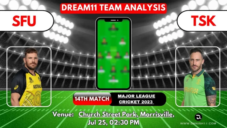SFU VS TSK Dream 11 Prediction Today Match Perfect Playing 11, Pitch Report, Injury Update, Dream 11 Team Today, Fantasy Cricket Tips