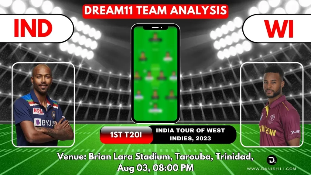 IND VS WI Dream11 Prediction Today Match Perfect Playing 11