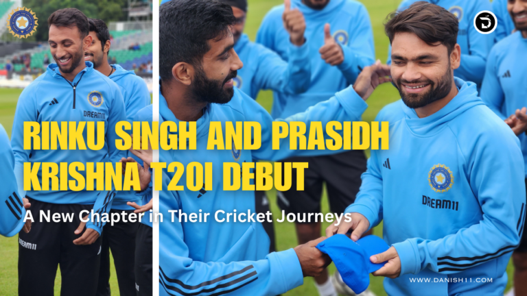 Once Most Loved Rinku Singh and Prasidh Krishna Make T20I Debut: A New Chapter in Their Cricket Journeys